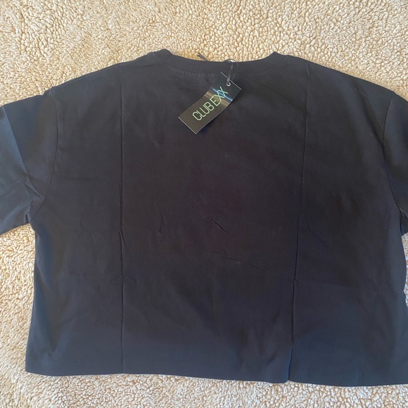 Club Exx x dolls kill- Neon lips Crop top, SIZE: M - Picture 3 of 4